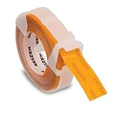 Orange Vinyl Label Tape - 0.50 x 144-in - One Roll