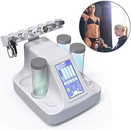 6 IN 1 Multifunctional Moisturizing Rejuvenation Skin Machine Vacuum Suction Remove Acne Anti-Wrinkle Cleansing The Skin Water Oxygen Jet Lifting Micro Facial Beauty SPA Treatment