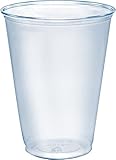 Dart TP10D 10 oz Ultra Clear PET Plastic Cup (Case of 1000)