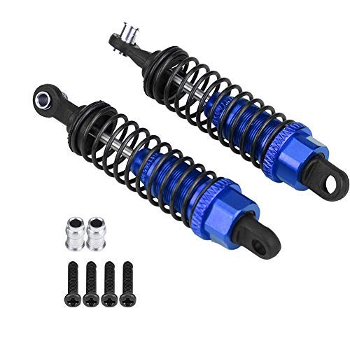 VGEBY1 Shock Damper Absorber, Aluminum Front Rear Shock Damper Absorber for FS 1/18 RC Truck Remote Control Part Accessory(Dark Blue)