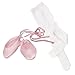 Doll Ballet Slippers & White Doll Tights fit for 18 Inch American Girl Dolls - Pink Doll Slippers and White Doll Tights Set