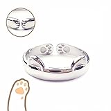 Born Pretty 1Pc Lovely Cat Ring Paw Pattern Open Adjustable Ring