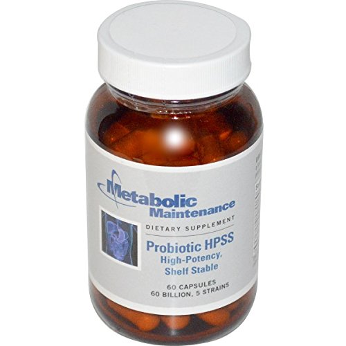 Metabolic Maintenance, Probiotic HPSS, High-Potency, Shelf Stable, 60 Capsules Metabolic Maintenance, Probiotic HPSS, High-Potency, Shelf Stable, 60 Capsules