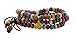 Women Men Multi Color Porcelain Elastic Tibetan Buddhist 108 Worry Prayer Beads Mala Bracelet Necklace (Eternity Knot)