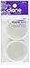 Diane Cosmetic Powder Puffs for Makeup Application, Soft, Skin-Friendly Puffs for Pressed Powders, Setting Powders, and Compacts, White, 2 Count