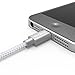 STARDATA USB Type C to USB Type A Fast Charge & Sync Cable - USB 3.0 - Nylon Braided Design - 5Gbps Speed Data Transfer Mode - Nexus 5X, 6P, LG G5, OnePlus 3, HTC 10 and more - 3.9 ft (Silver)