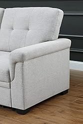 Lilola Home Lucca Light Gray Linen Reversible