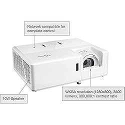 Optoma ZW350 WXGA Compact High Brightness Laser DPL