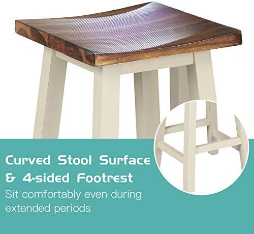 Wooden bar dining set with a worth of $199.99.