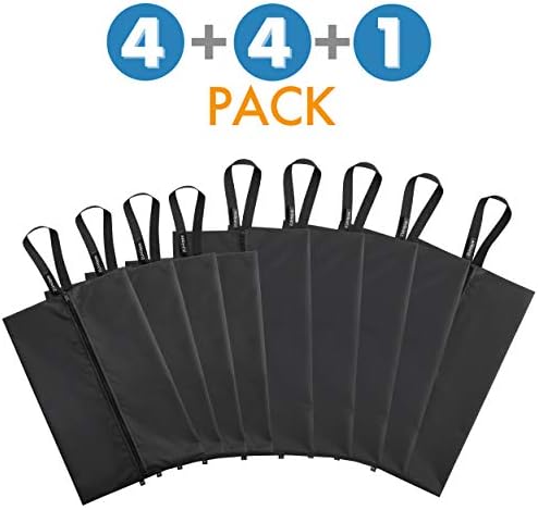 2Unique Travel Shoe Bags for Women and Men. 9-Set Portable Traveling Shoes Packing Carry Bag. Suitcase Storage Organizer Pouch. Black Waterproof Nylon Zipper. Shoe Bags for Travel. 9-Set 6 2Unique Travel Shoe Bags for Women and Men. 9-Set Portable Traveling Shoes Packing Carry Bag. Suitcase Storage Organizer Pouch. Black Waterproof Nylon Zipper. Shoe Bags for Travel. 9-Set