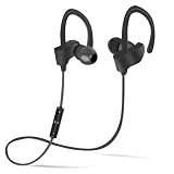 Bluetooth Headphones,Gaosa Sport Wireless in-Earphones with Earhook 4.1 Earbuds with Microphone Sweatproof noise chancelling Headphones for Workout Running