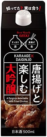 Amazon Co Jp おつまみに合わせて 大関 唐揚げと楽しむ大吟醸 日本酒 兵庫県 500ml 6本 食品 飲料 お酒