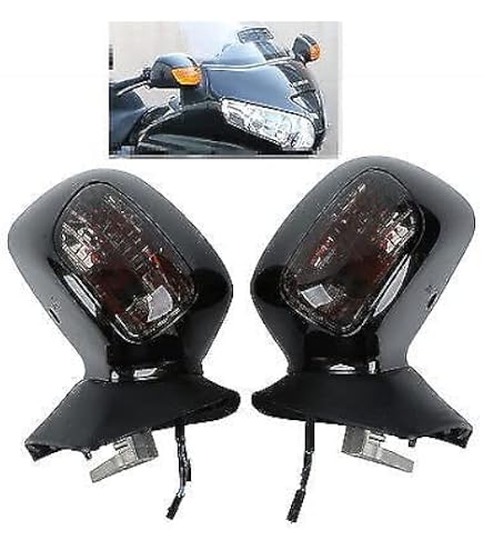 Amazon.com: SLMOTO ABS Rear View Mirrors W/Turn Signal Fit for
