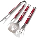 YouTheFan NCAA Indiana Hoosiers Spirit Series 3-Piece BBQ Set