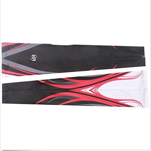 pofs Cycling Bike Bicycle Outdoor sports Running Sport Sunscreen Leg Warmer,XXXL