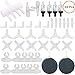 Y-Axis 49 Pcs Aquarium Air Pump Accessories with Airline Connectors, Airline Splitters, Bubble Stones, Check Valves and Suction Cups for 3/16 '' Fish Tank Pond Airline