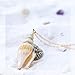 Barogirl Sea Shell Necklace Pendant Long Chain Ocean Necklace Jewelry for Women and Girls