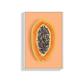 Framed Canvas Wall Art for Living Room, Bedroom Colorful Fruits Canvas Prints for Home Decoration Ready to Hang - 16x24 inches
