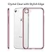 TORRAS Crystal Clear iPhone 8 Case/iPhone 7 Case, [Upgraded] Soft TPU with Stylish Edge Slim Thin Silicone Phone Cover Case for iPhone 7/8(4.7 inch), Rose Gold