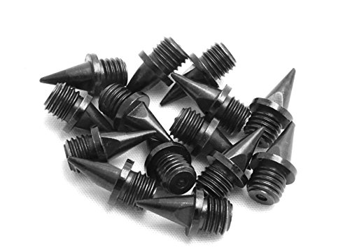 3/8 inch (9 mm) Black Steel Track and Cross Country Spikes