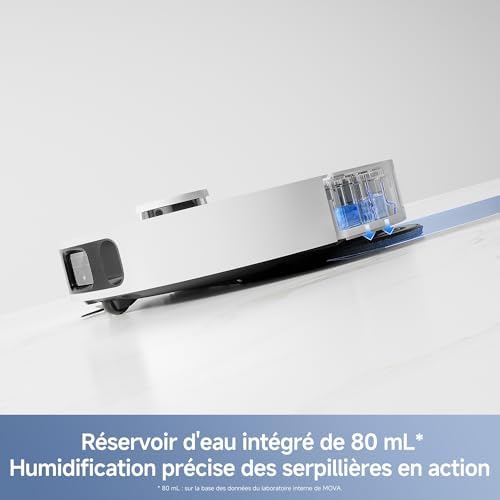 E40 Ultra Robot Aspirateur avec Station d'entretien Automatique