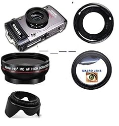 Ultra Wide Angle Lens + Macro + Lens Hood for