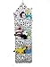 Panda Hanging Wall Organizer for Kids Storage for Small Toys, Books and Nursery Closet Organizer for Baby’s Room
