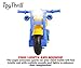 ToyThrill Take Apart Toy Motorcycle - Build Your Own Motor Bike, Fix Remodel, Ride and Play with Included Power Drill - Lights and Sounds - More Than 20 Pieces - by