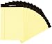 AmazonBasics Narrow Ruled 5 x 8-Inch Writing Pad - Canary (50 Sheet Paper Pads, 12 pack)