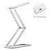 AUKEY Rechargeable Desk Lamp, Portable Dimmable LED Table Lamp with 2 Brightness Levels, Aluminum Alloy Folding Lamp for Reading, Studying, Working