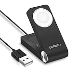 UGREEN Charger Compatible for iwatch Watch 4 3 2 1 Foldable, MFi Certified Charging Cable Dock Stand Cord Support Nightstand Mode with 4ft Cable for All 44mm 40mm 42mm 38mm iWatch (4FT / 1.2M)