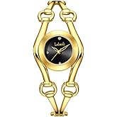 GORBEN Women Gold Bracelet Wrist watchs Small Oval Analog Quartz Watch Luxury Waterproof Ladies Diamonds Wristwatch