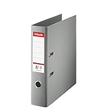 Esselte A4 Lever Arch File, Grey, 72mm