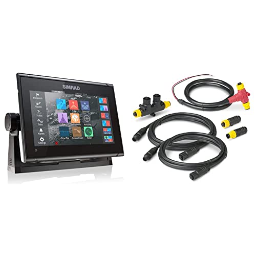 Simrad GO9 XSE - 9-inch Chartplotter (No Transducer) with C-MAP ...