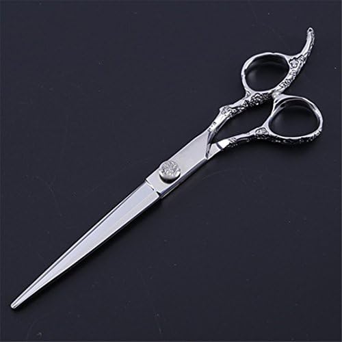 Customize Professionalsteel 7 Inch Plum Handle Cut Hair Scissors Barber Cutting Make Up Shears Hairdressing