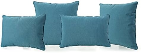 Christopher Knight Home Corona Throw Pillow Teal