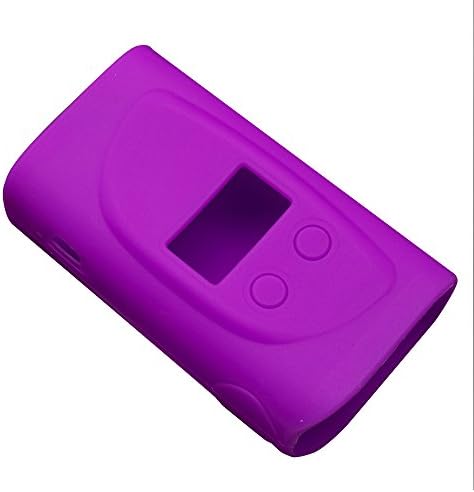 Sunme Protective Silicone Case Wrap Skin for Sigelei Kaos Spectrum 230W Mod Kit Cover (Purple)