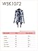 LL WSK1072 Womens Off-Duty Open Front Tie Dye Cardigan XL White_Navy