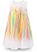 Bonny Billy Girl's Easter Summer Colorful Tank Dress 7-8 Years Multicolor