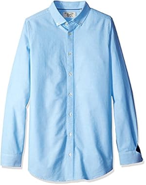 Men's Big and Tall Long Sleeve Oxford Button Down Shirt