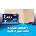 Prevail for Men Incontinence Underwear, Overnight Absorbency, Small/Medium, 72 Count
