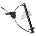 Brock Aftermarket Replacement Rear Driver Left Power Window Regulator with Motor Compatible with 2001-2004 Jeep Grand Cherokee