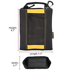MELOTOUGH Fastener Bag Utility Canvas Zipper Tool
