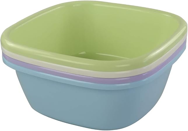 Robustes Kunststoff-Waschbecken – Groß (30 Cm), Mit Griffen, Vielseitig Für Bad, Küche & Garten
