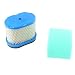 Podoy 498596 Air Filter with 273356s Pre Filter Cleaner for Briggs & Stratton 690610 697029 5059h 4207 30-033 Stens 100-093 John Deere M147431 and Intek 5.5-6.75 HP Engines