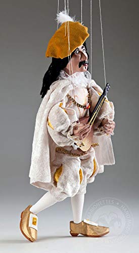 Ukulele Player Czech Marionette Puppet - Thumbnail 3