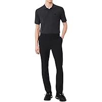 Lacoste Men's Core Collection Slim Fit Solid Trousers, Black, 30