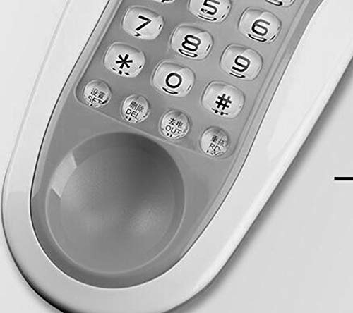 HQCC Bathroom Phone, Bread Machine, Luminous Button, Elevator, Waterproof Phone (Color : Black) - Thumbnail 6