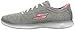 Skechers Performance Women's Go Step Lite Walking Shoe,Gray/Pink,7 M US