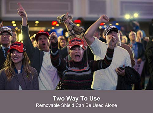 LEACOOLKEY 2PCS Trump 2020 Hat Keep America Great 2D/3D Embroidery Breathable Adjustable Baseball Cap